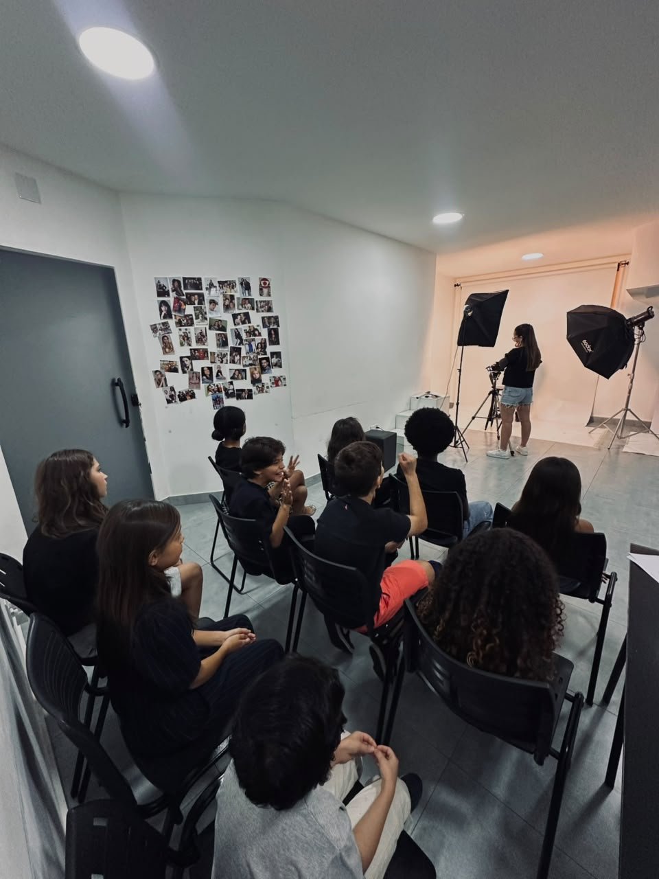 Testes e workshops